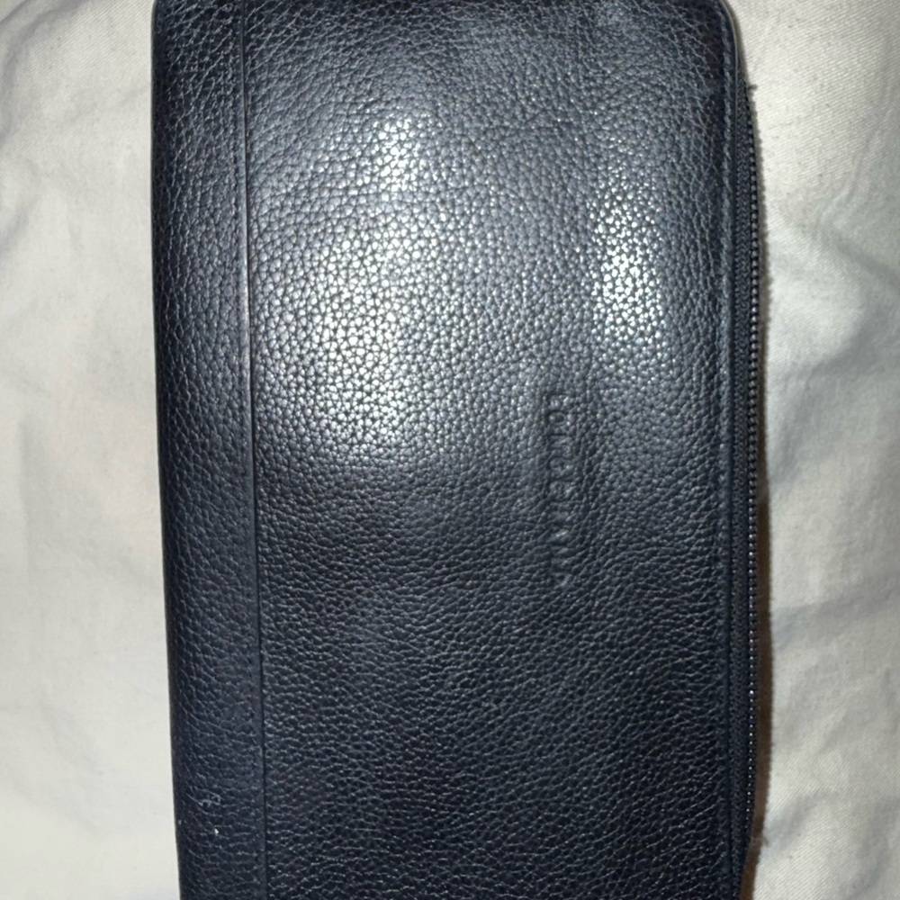 LONGCHAMP| Black Leather Wallet